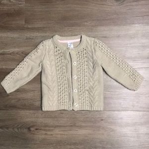 Carter’s girls 18 month knit cardigan